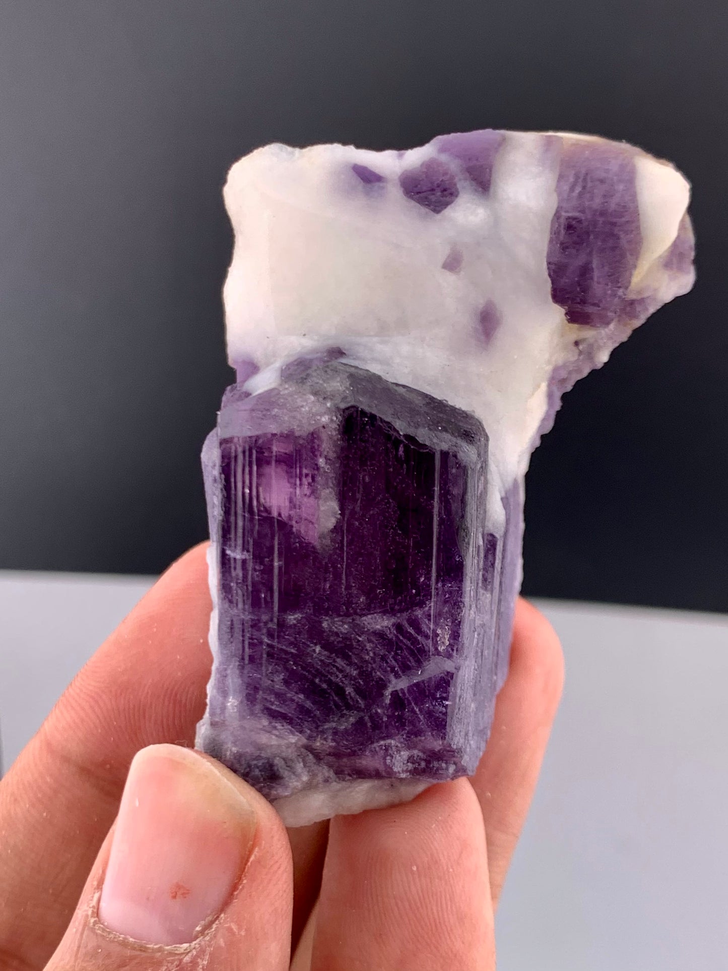 Purple Scapolite Specimen, from Afghanistan- 77.8 Gram
