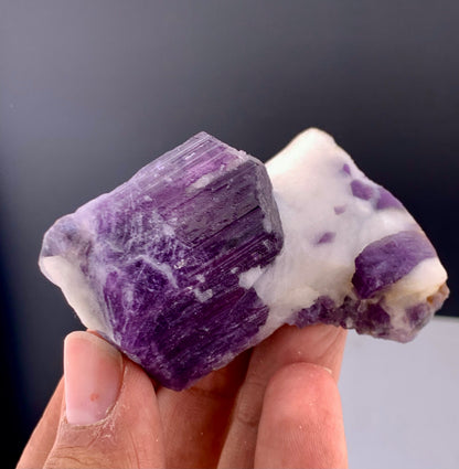 Purple Scapolite Specimen, from Afghanistan- 77.8 Gram