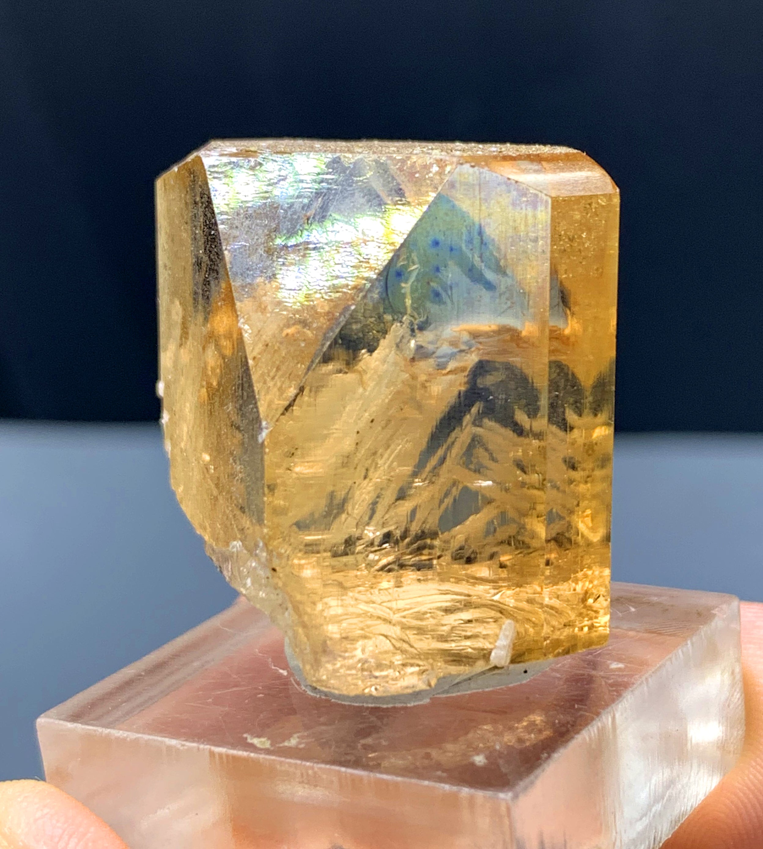 Gemmy Natural Topaz Crystal from Skardu Pakistan - 35 gram