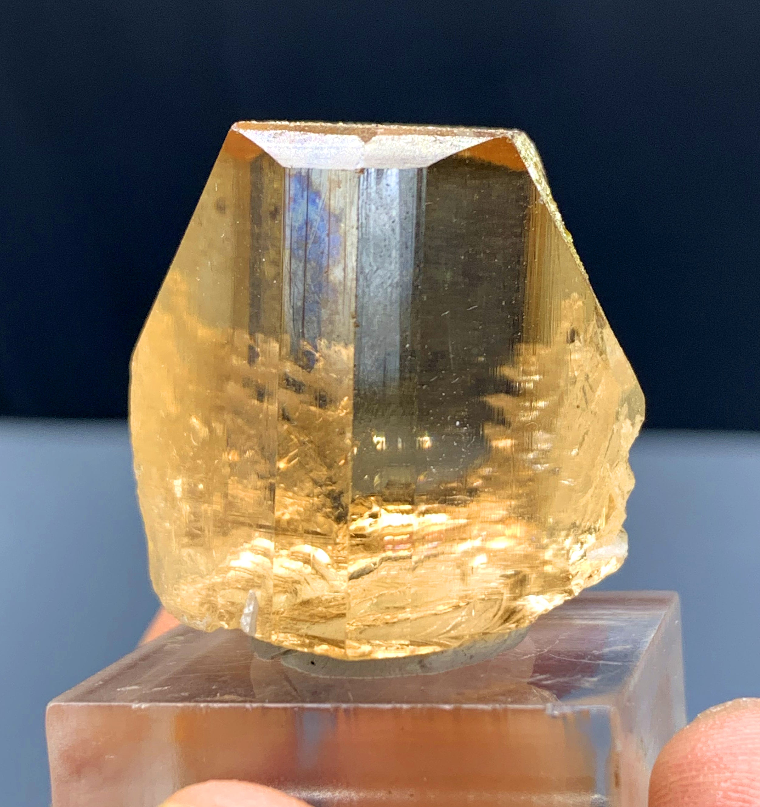 Gemmy Natural Topaz Crystal from Skardu Pakistan - 35 gram