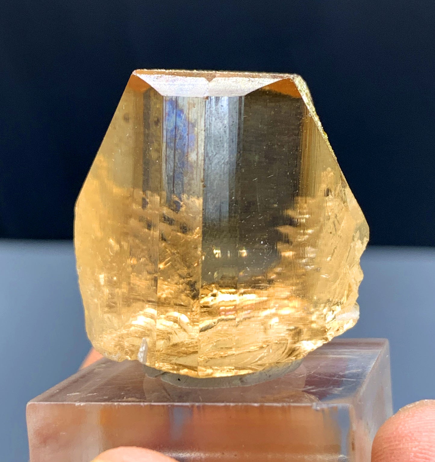 Gemmy Natural Topaz Crystal from Skardu Pakistan - 35 gram