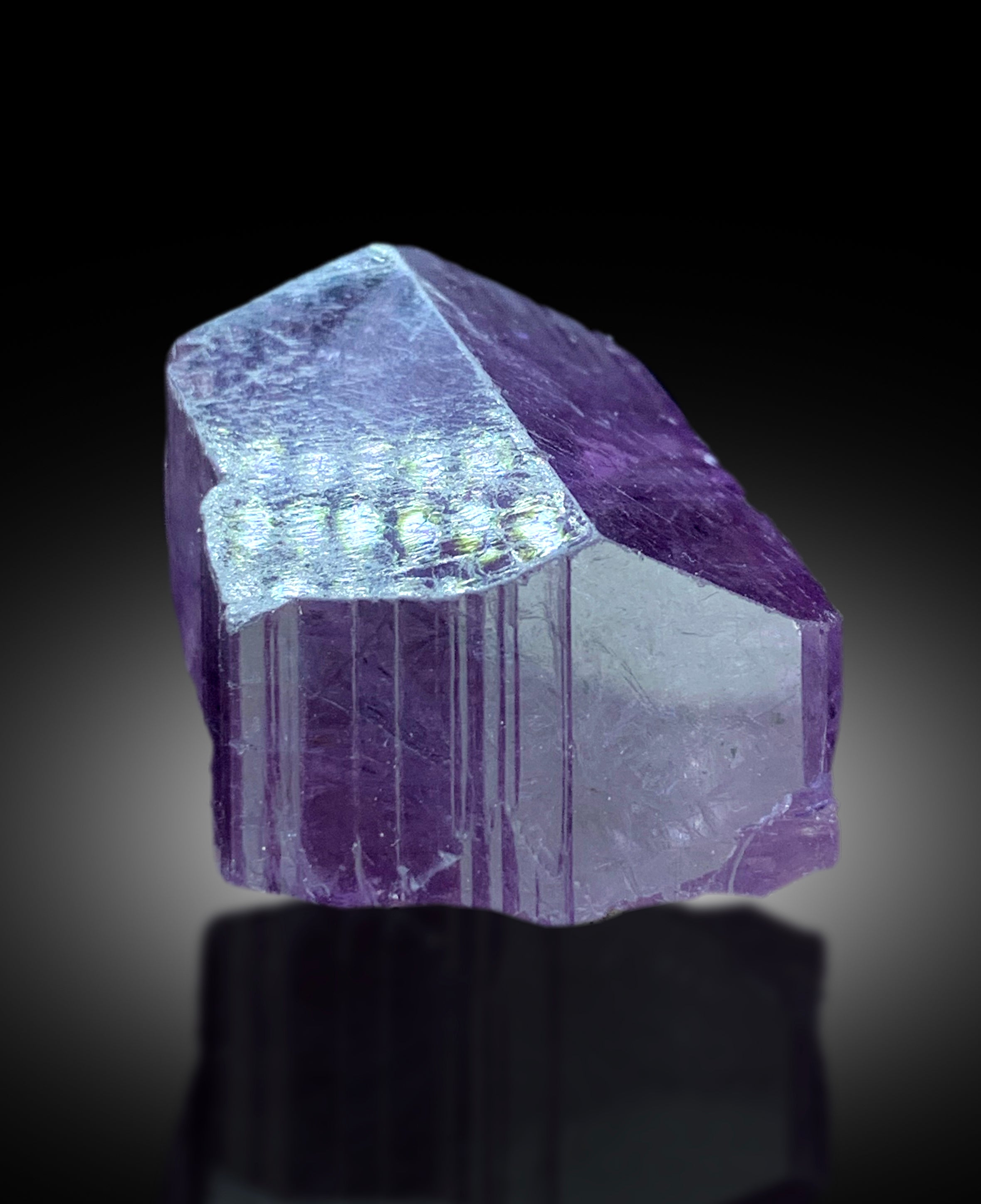 Rich Purple Color Scapolite Crystal, Scapolite Specimen, Raw Mineral, Scapolite Crystal from Badakhshan Afghanistan - 47 gram