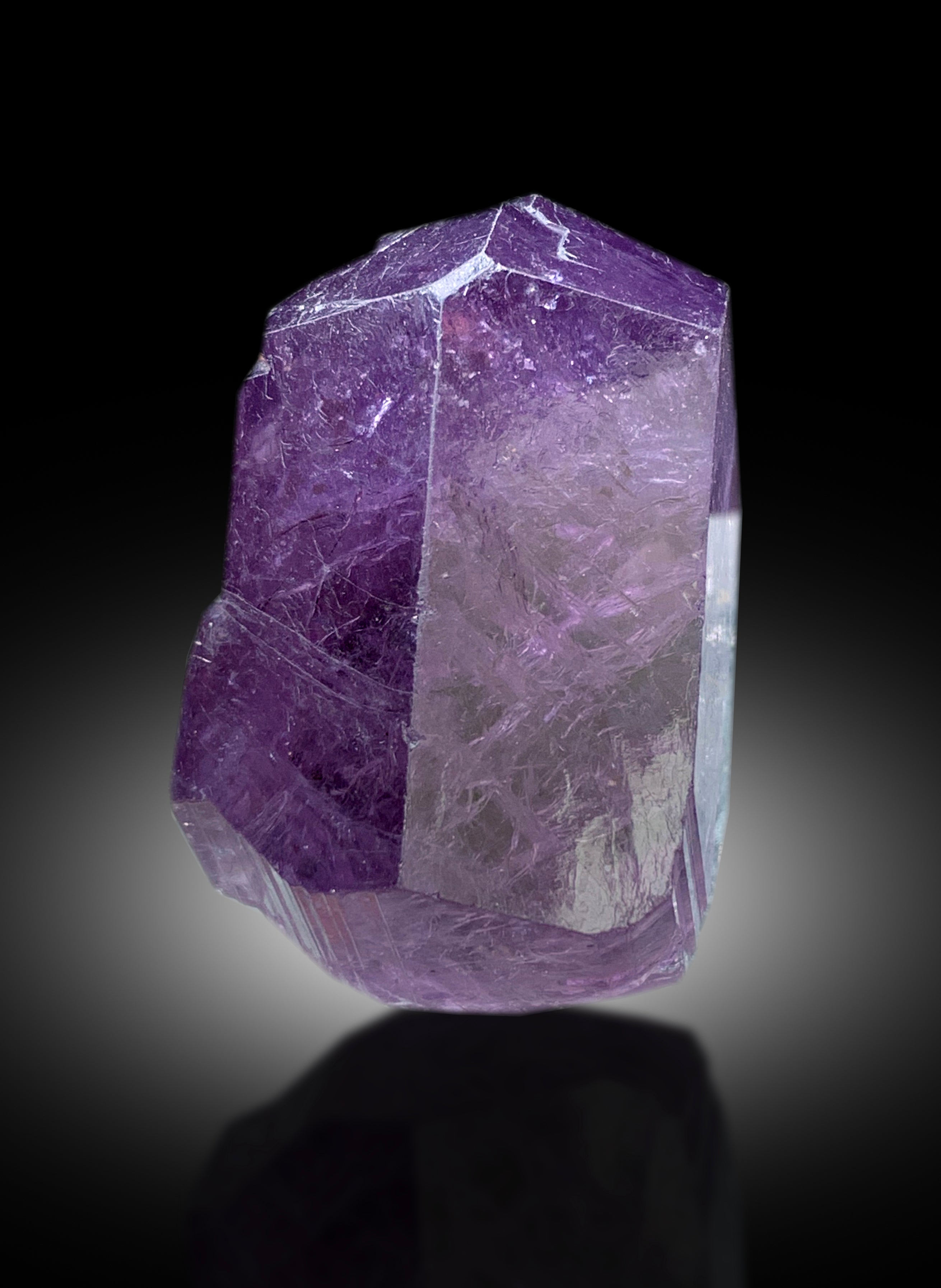 Rich Purple Color Scapolite Crystal, Scapolite Specimen, Raw Mineral, Scapolite Crystal from Badakhshan Afghanistan - 47 gram