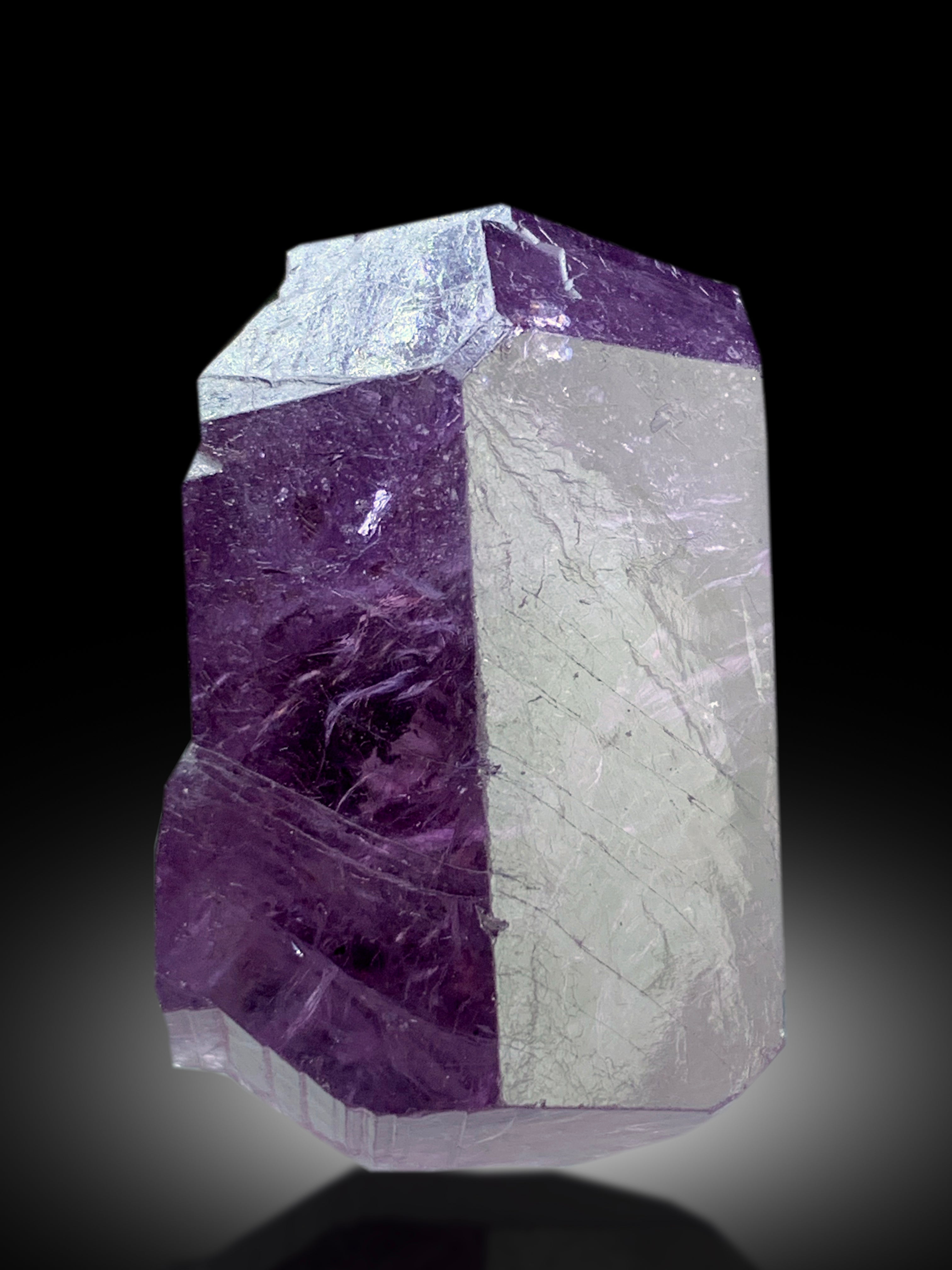 Rich Purple Color Scapolite Crystal, Scapolite Specimen, Raw Mineral, Scapolite Crystal from Badakhshan Afghanistan - 47 gram