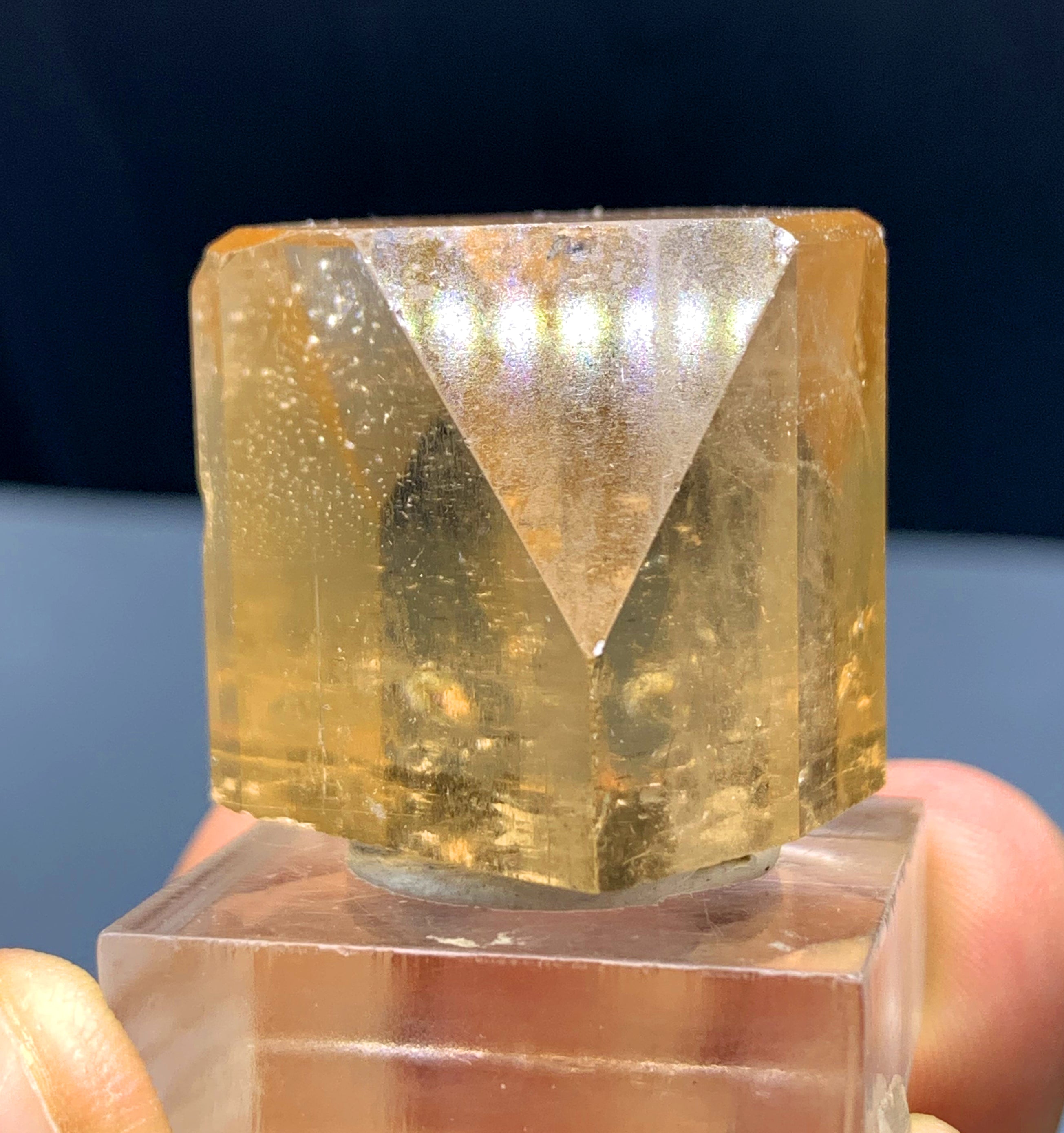 Gemmy Natural Topaz Crystal from Skardu Pakistan - 43 gram