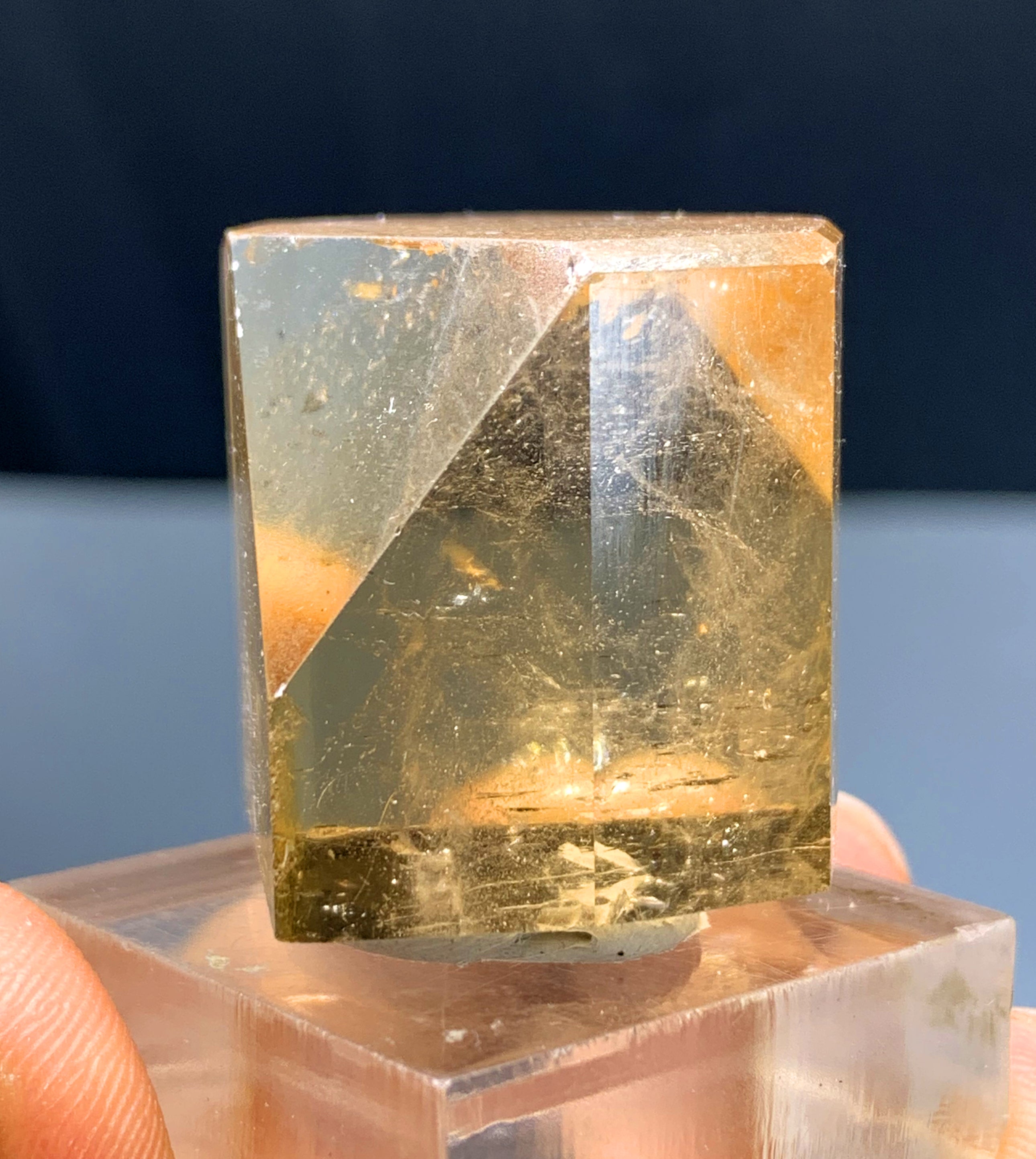 Gemmy Natural Topaz Crystal from Skardu Pakistan - 43 gram