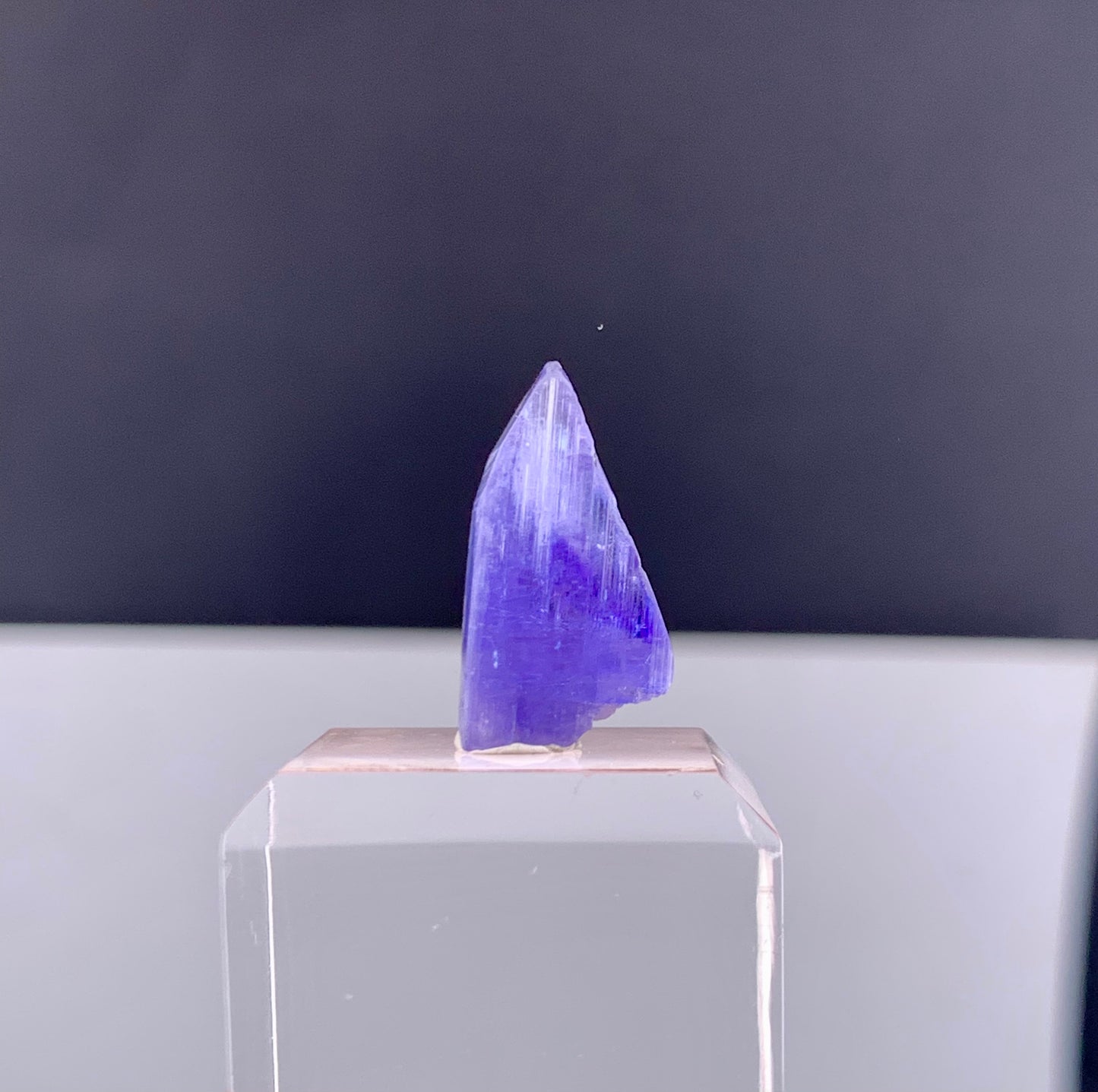 Blue Tanzanite Crystal From Tanzania - 9.40 Carats