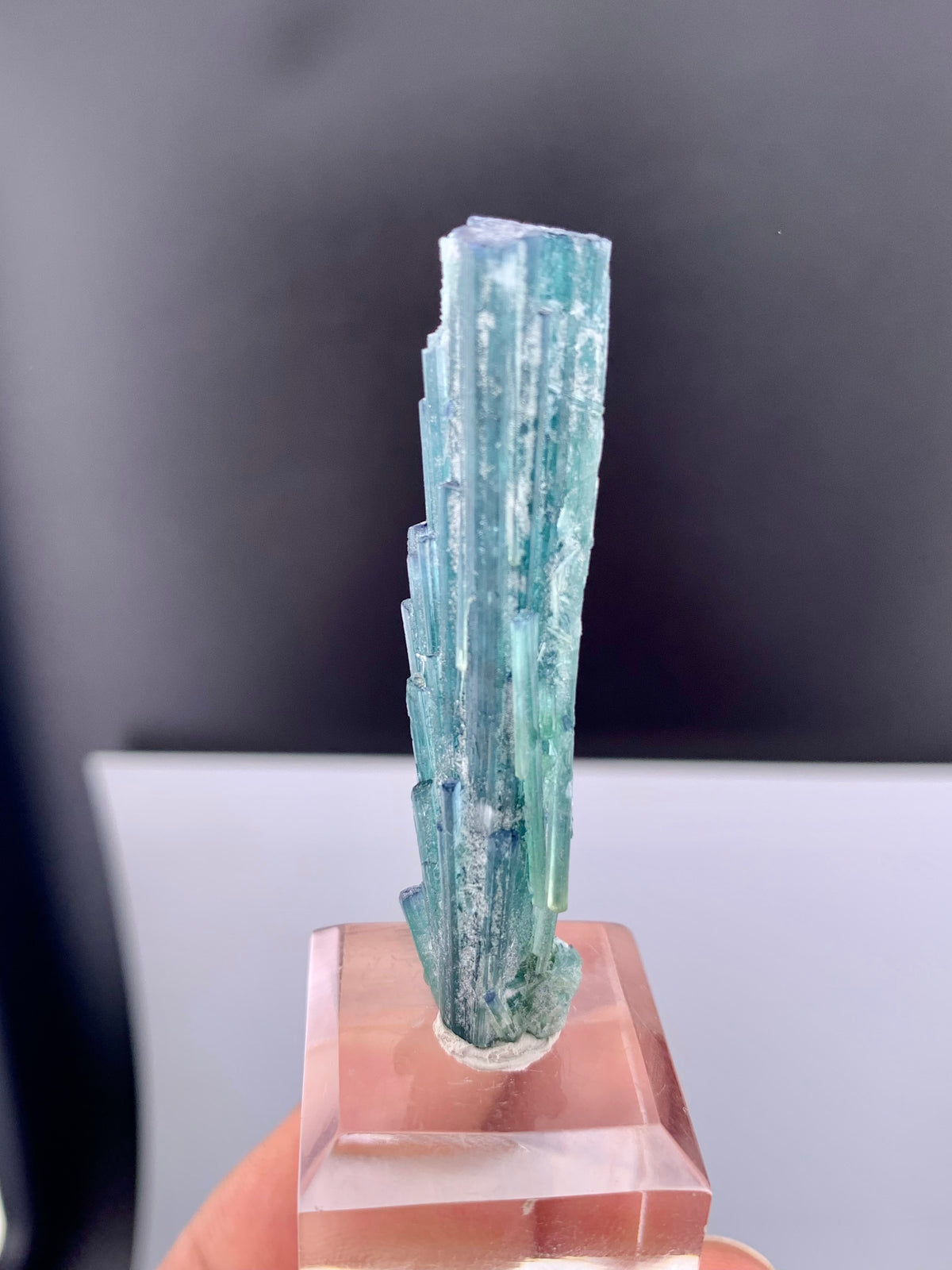 Indicolite Blue Tourmaline Crystal From Afghanistan - 41.35 Carats