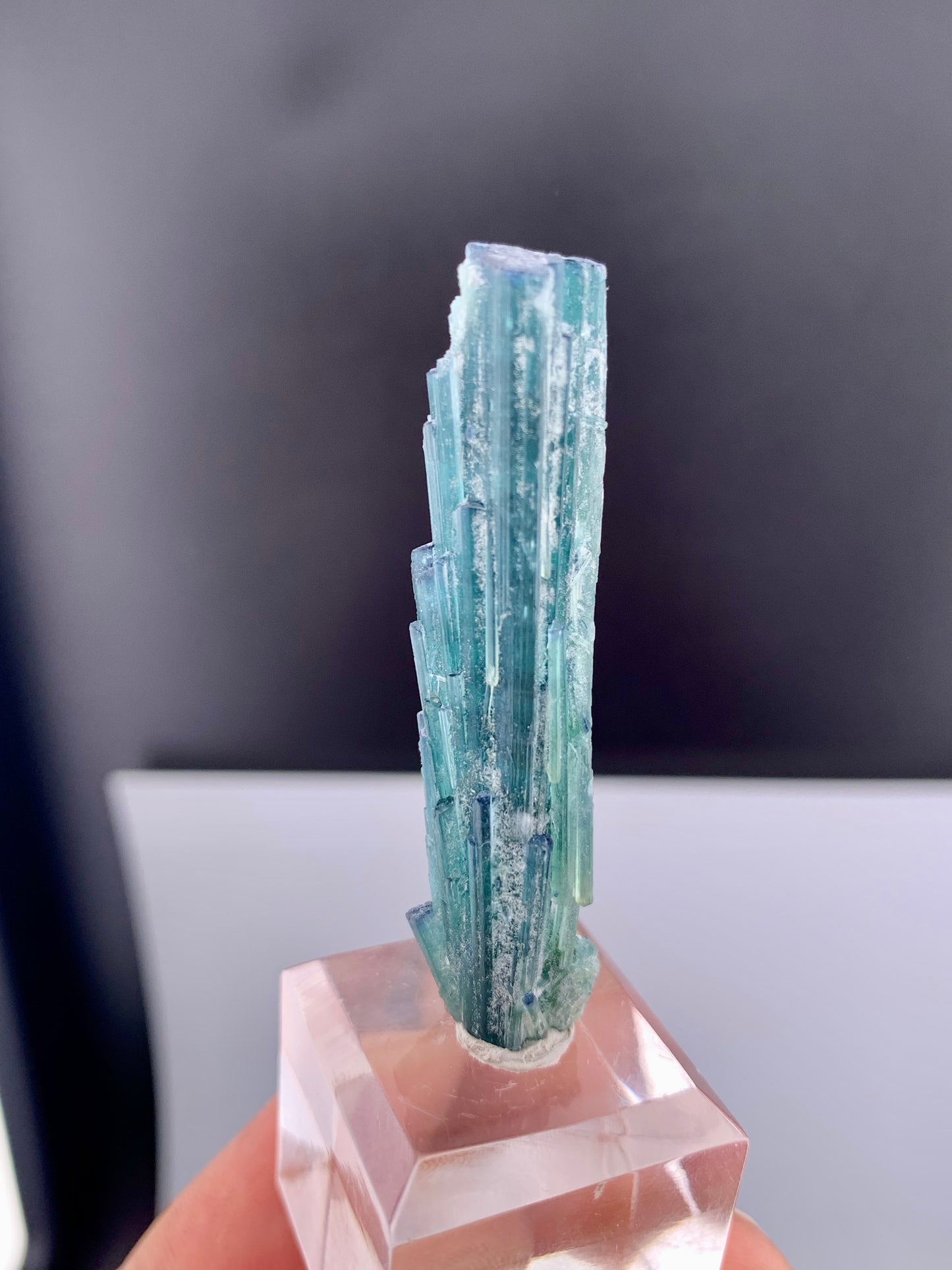 Indicolite Blue Tourmaline Crystal From Afghanistan - 41.35 Carats