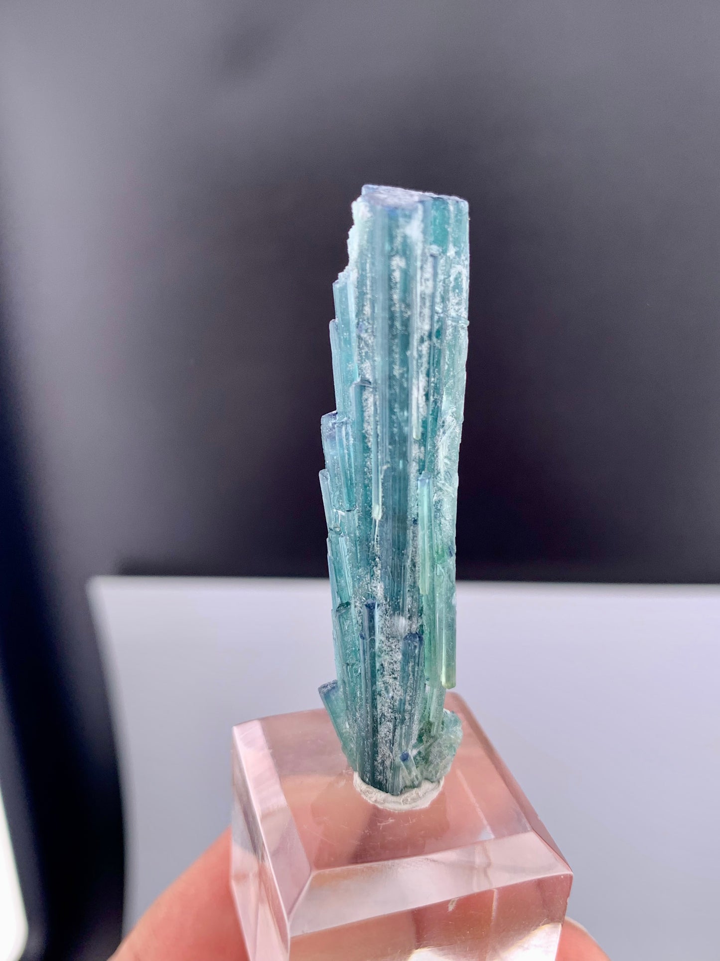 Indicolite Blue Tourmaline Crystal From Afghanistan - 41.35 Carats