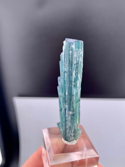 Indicolite Blue Tourmaline Crystal From Afghanistan - 41.35 Carats