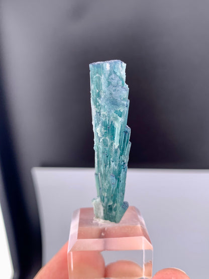 Indicolite Blue Tourmaline Crystal From Afghanistan - 41.35 Carats