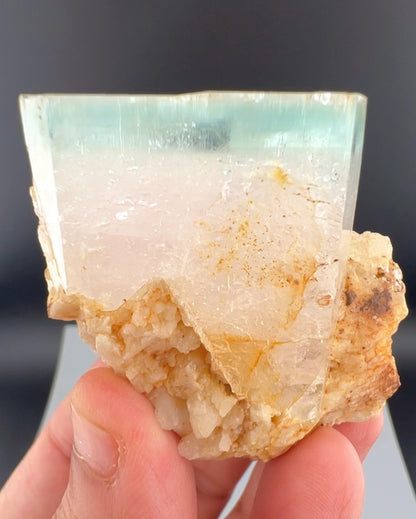AquaMorganite Specimen From Pakistan - 92 Grams
