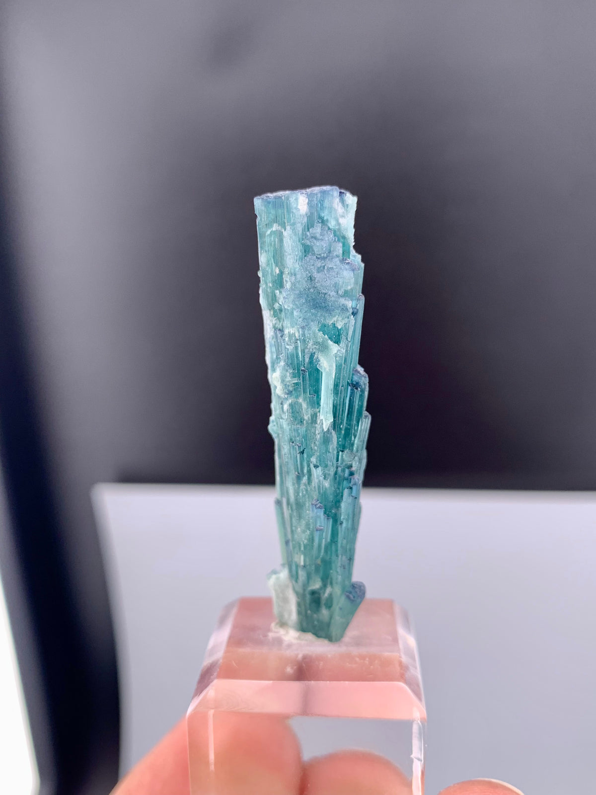 Indicolite Blue Tourmaline Crystal From Afghanistan - 41.35 Carats