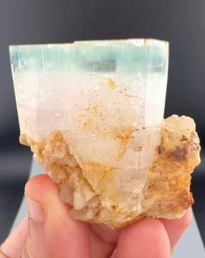 AquaMorganite Specimen From Pakistan - 92 Grams
