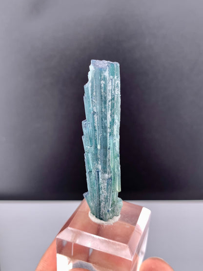 Indicolite Blue Tourmaline Crystal From Afghanistan - 41.35 Carats