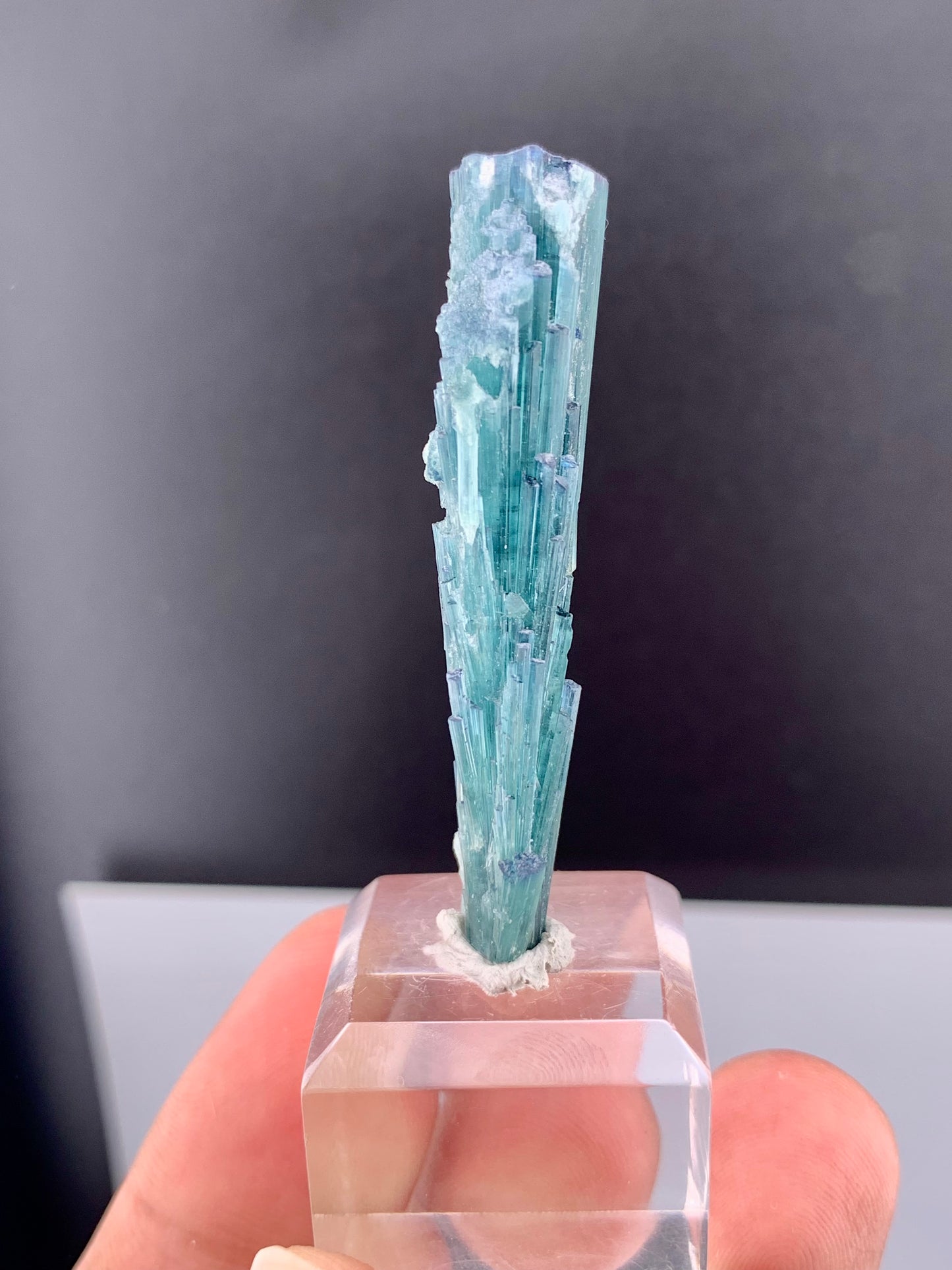 Indicolite Blue Tourmaline Crystal From Afghanistan - 41.35 Carats