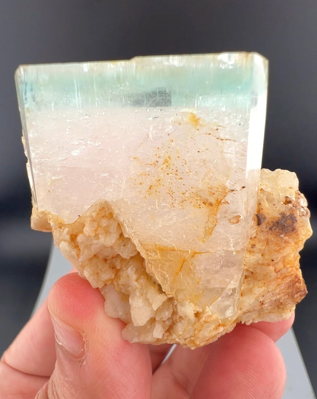AquaMorganite Specimen From Pakistan - 92 Grams