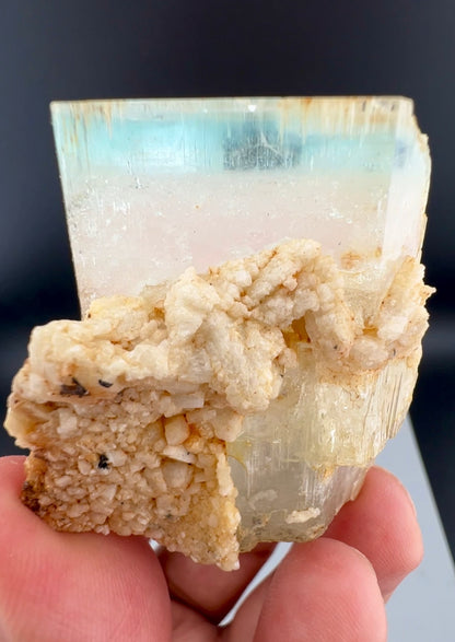 AquaMorganite Specimen From Pakistan - 92 Grams