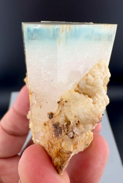 AquaMorganite Specimen From Pakistan - 92 Grams
