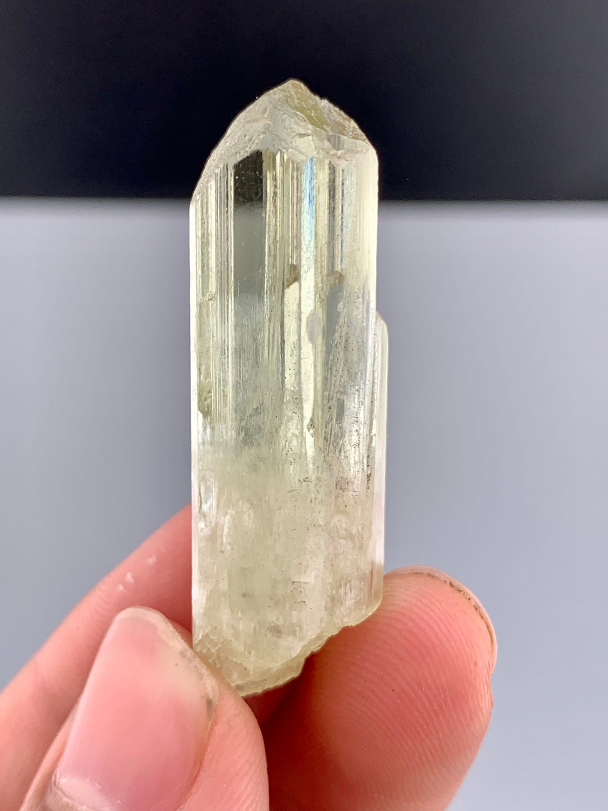 Yellow Triphane Kunzite Crystal from Afghanistan - 10 Grams