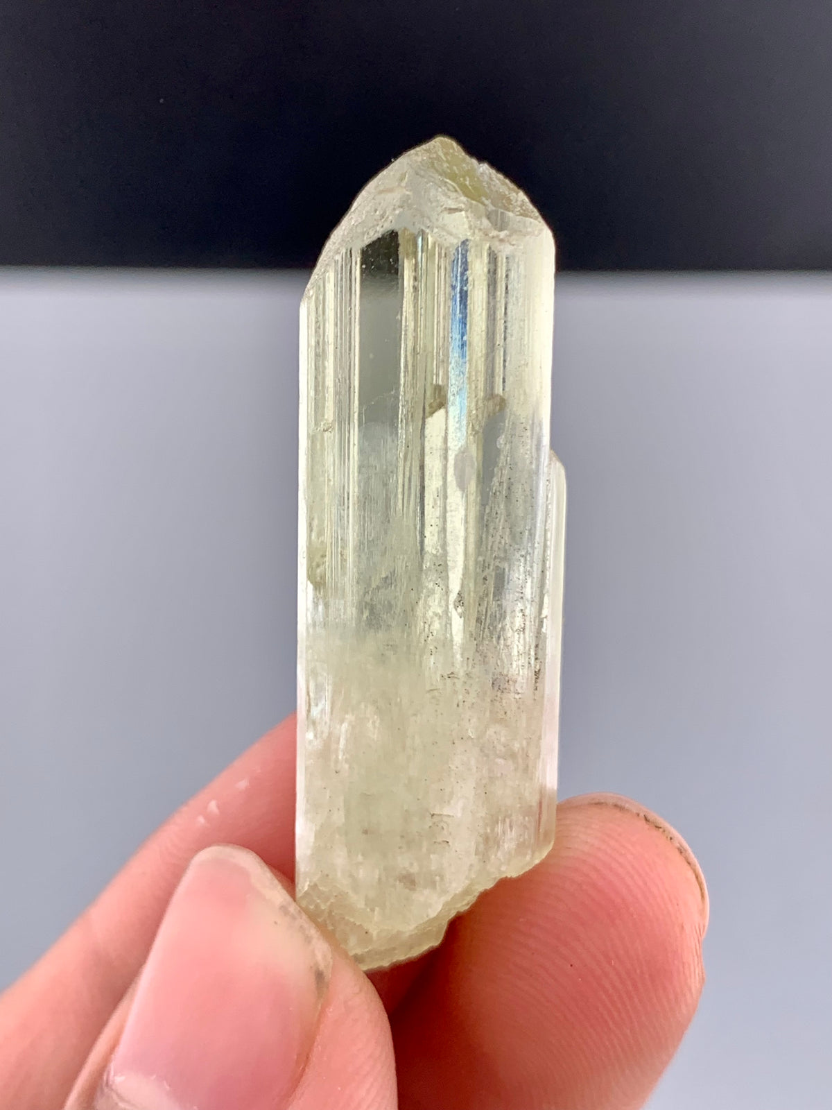 Yellow Triphane Kunzite Crystal from Afghanistan - 10 Grams