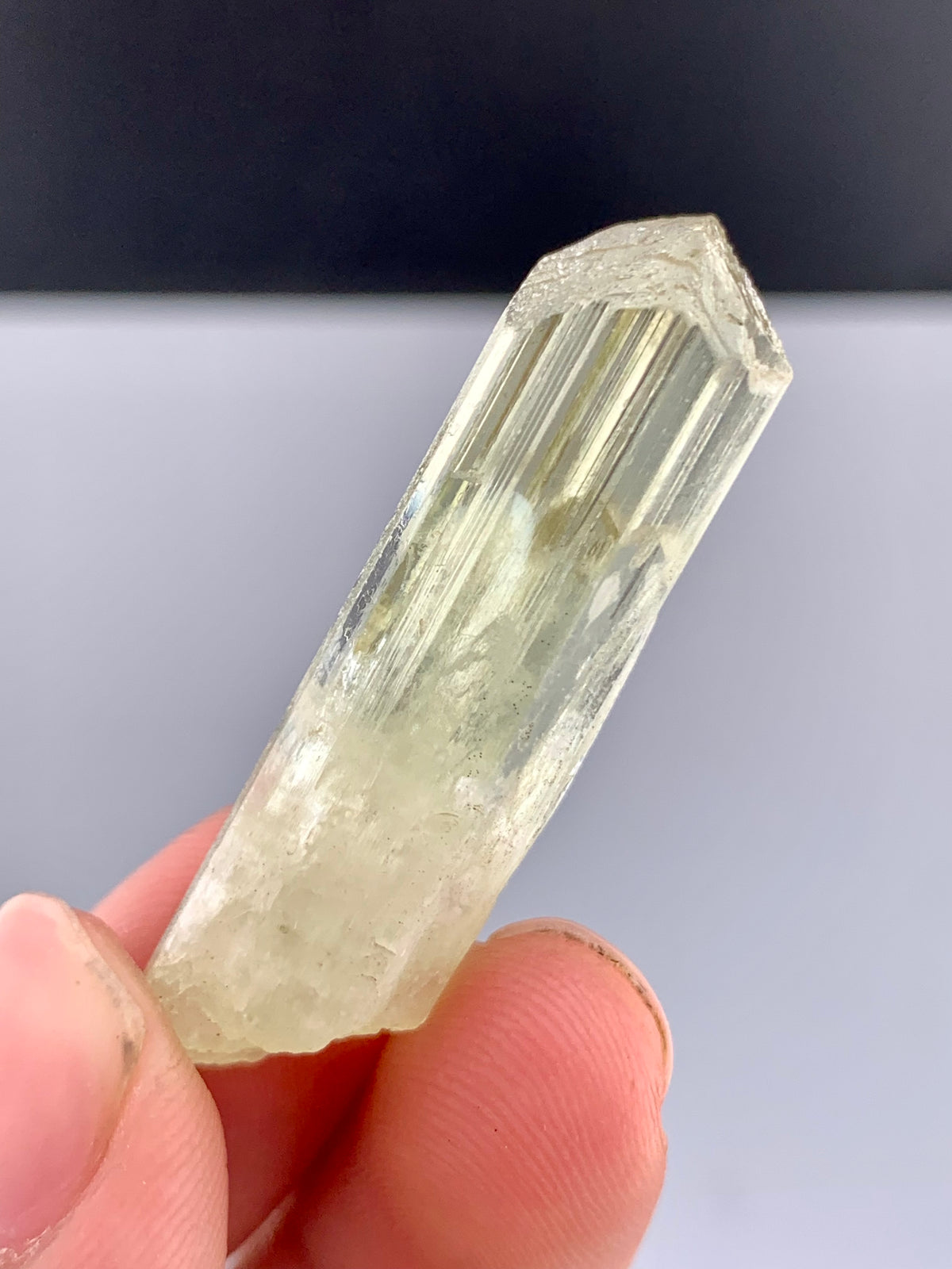 Yellow Triphane Kunzite Crystal from Afghanistan - 10 Grams