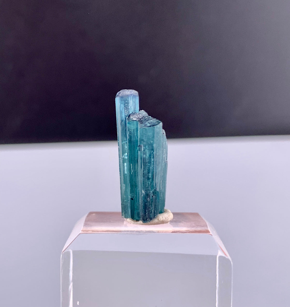 Indicolite Blue Tourmaline Crystal From Afghanistan - 11.10 Carats