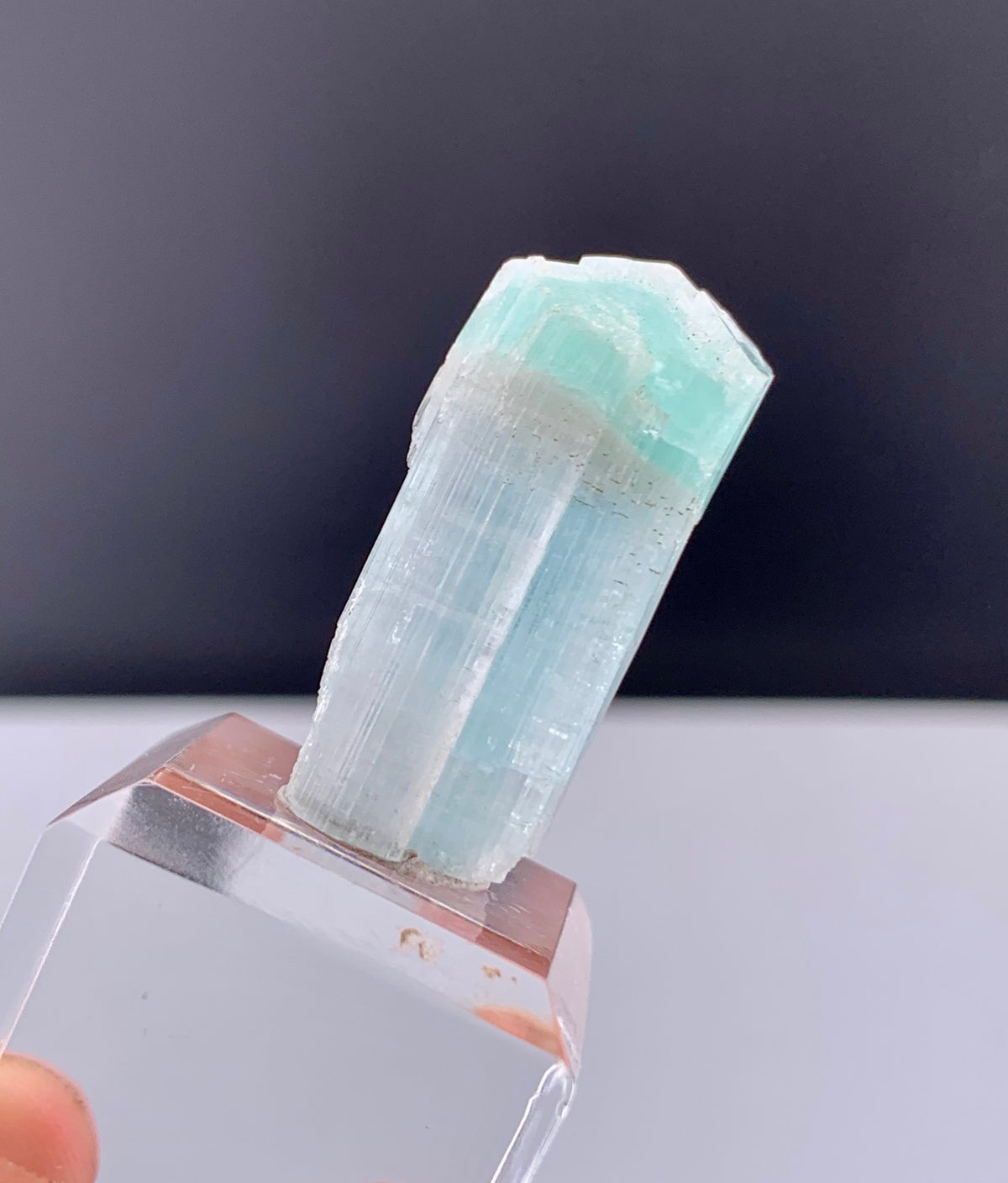 Bi-color Tourmaline Crystal From Afghanistan - 42.85 Carats