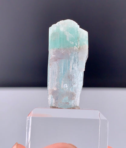 Bi-color Tourmaline Crystal From Afghanistan - 42.85 Carats