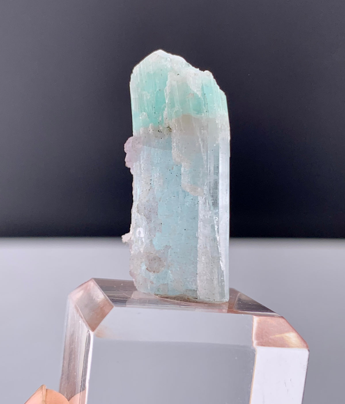 Bi-color Tourmaline Crystal From Afghanistan - 42.85 Carats