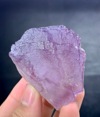 Purple Phantom Fluorite Crystal From Pakistan - 149 Grams
