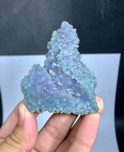 Bicolor Chalcedony Grape Agate Specimen From Indonesia - 61 Grams