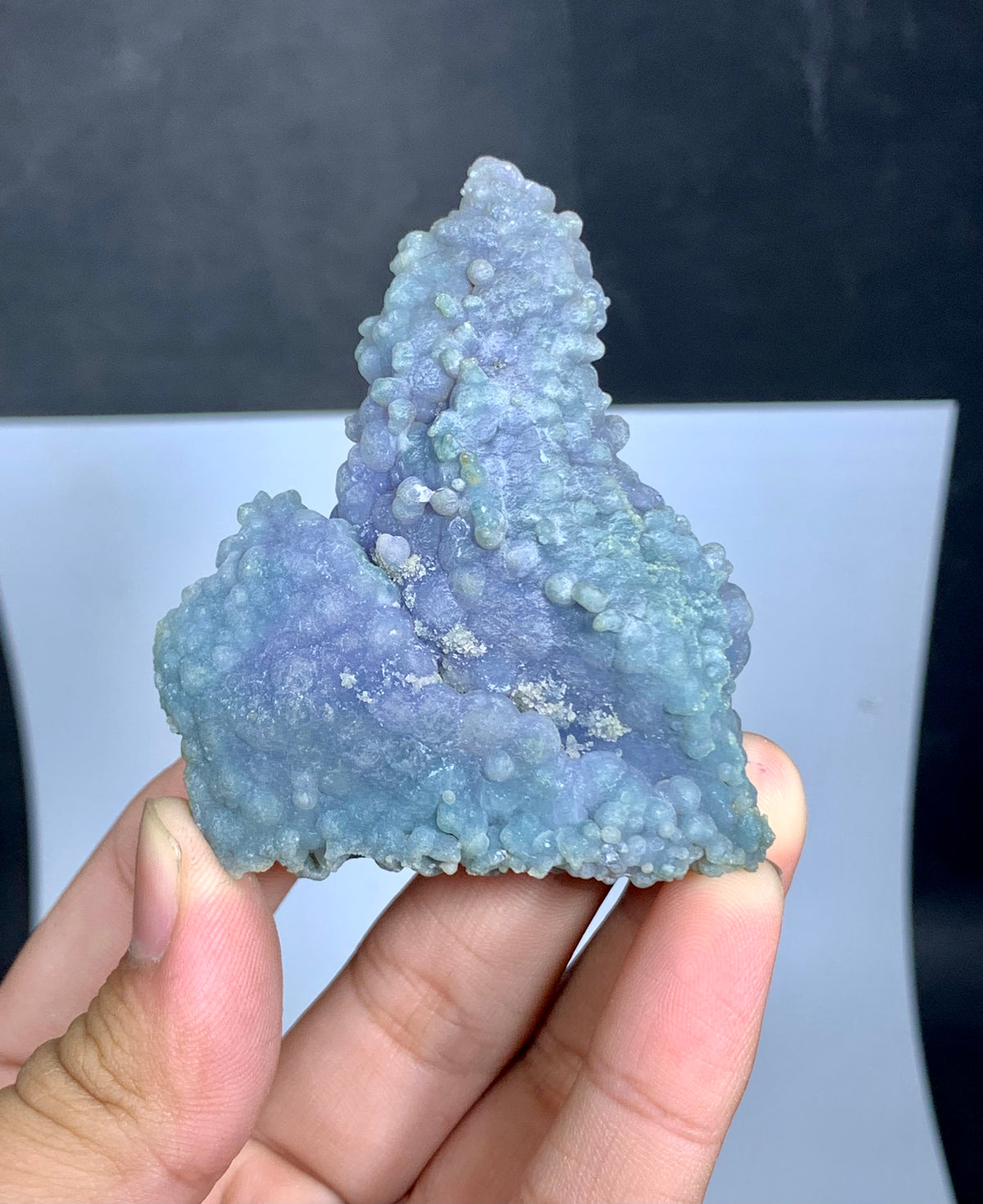 Bicolor Chalcedony Grape Agate Specimen From Indonesia - 61 Grams