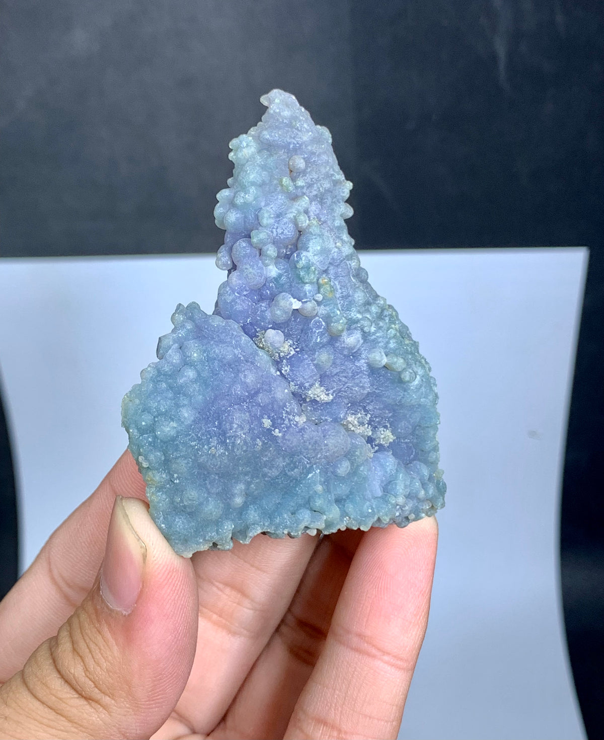 Bicolor Chalcedony Grape Agate Specimen From Indonesia - 61 Grams