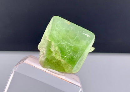 Lush Green Peridot Crystal From Pakistan - 29.70 Carats