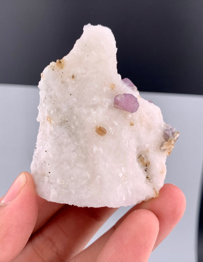 Fluorescent Pink Spinel Crystal On Matrix from Afghanistan - 71 Grams