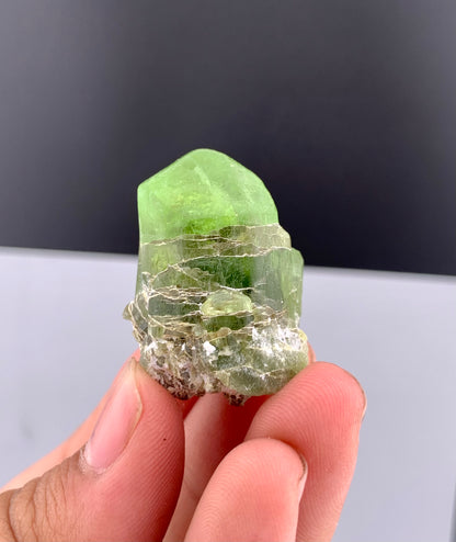 Green Peridot Crystals From Pakistan - 23 Grams