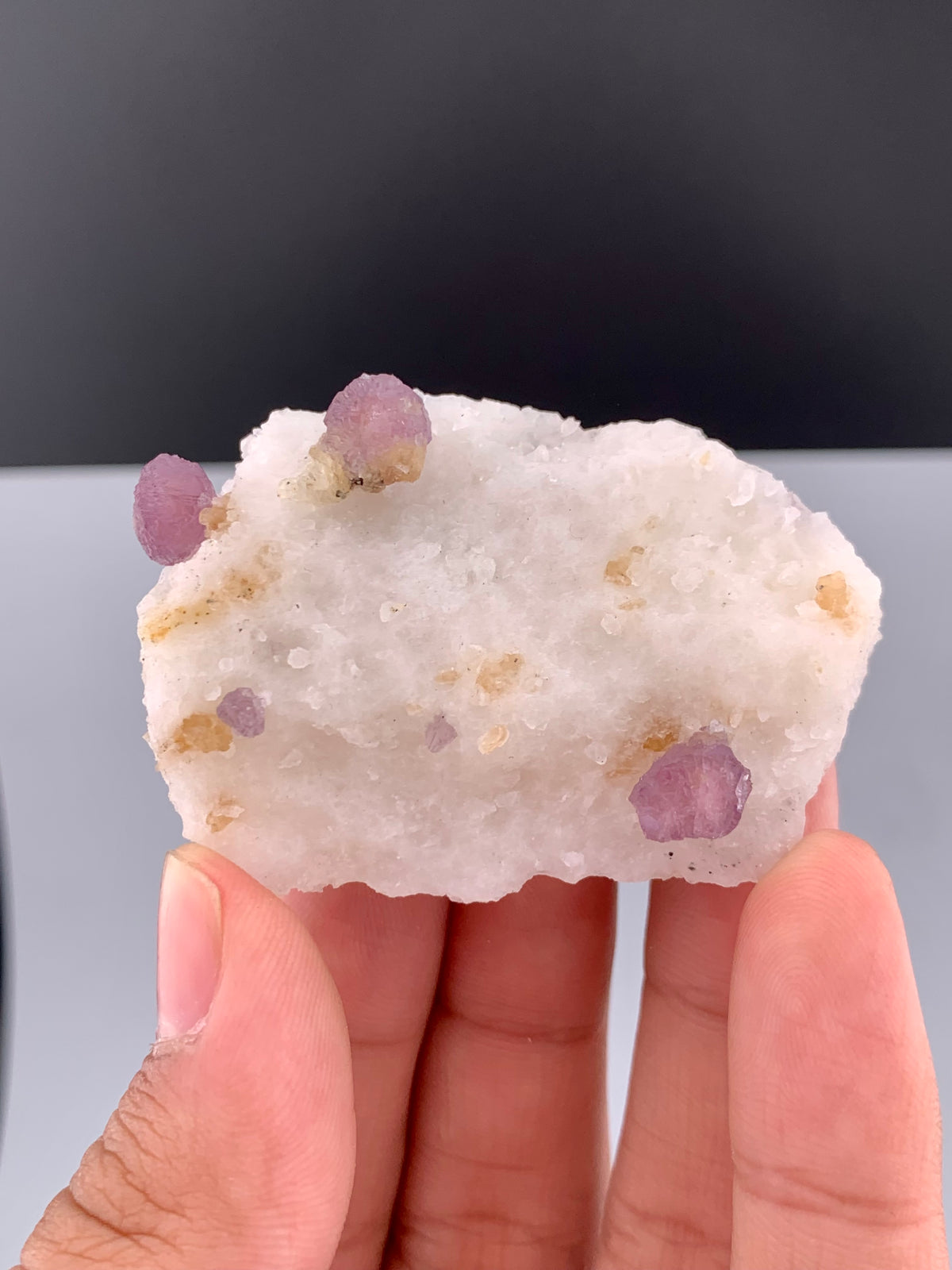 Fluorescent Pink Spinel Crystal On Matrix from Afghanistan - 60 Grams
