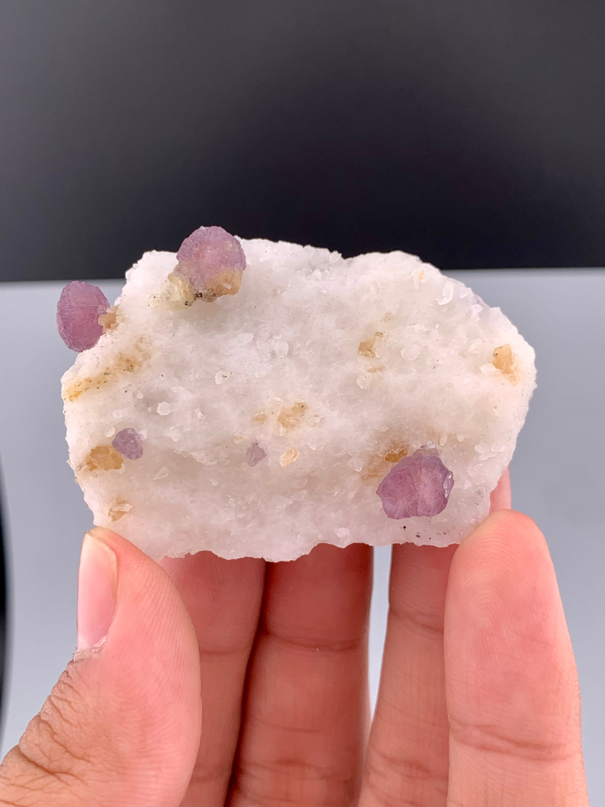 Fluorescent Pink Spinel Crystal On Matrix from Afghanistan - 60 Grams