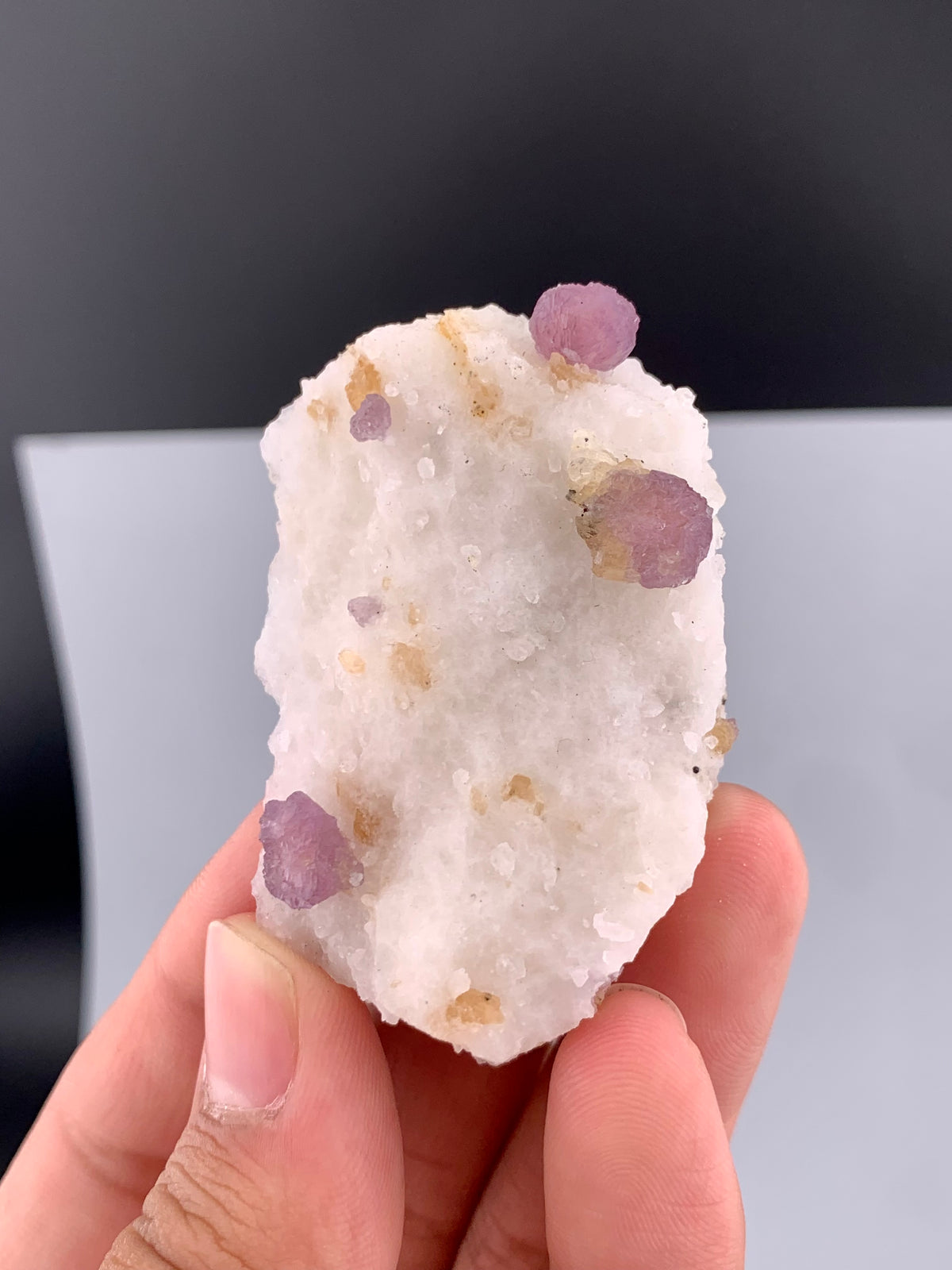 Fluorescent Pink Spinel Crystal On Matrix from Afghanistan - 60 Grams