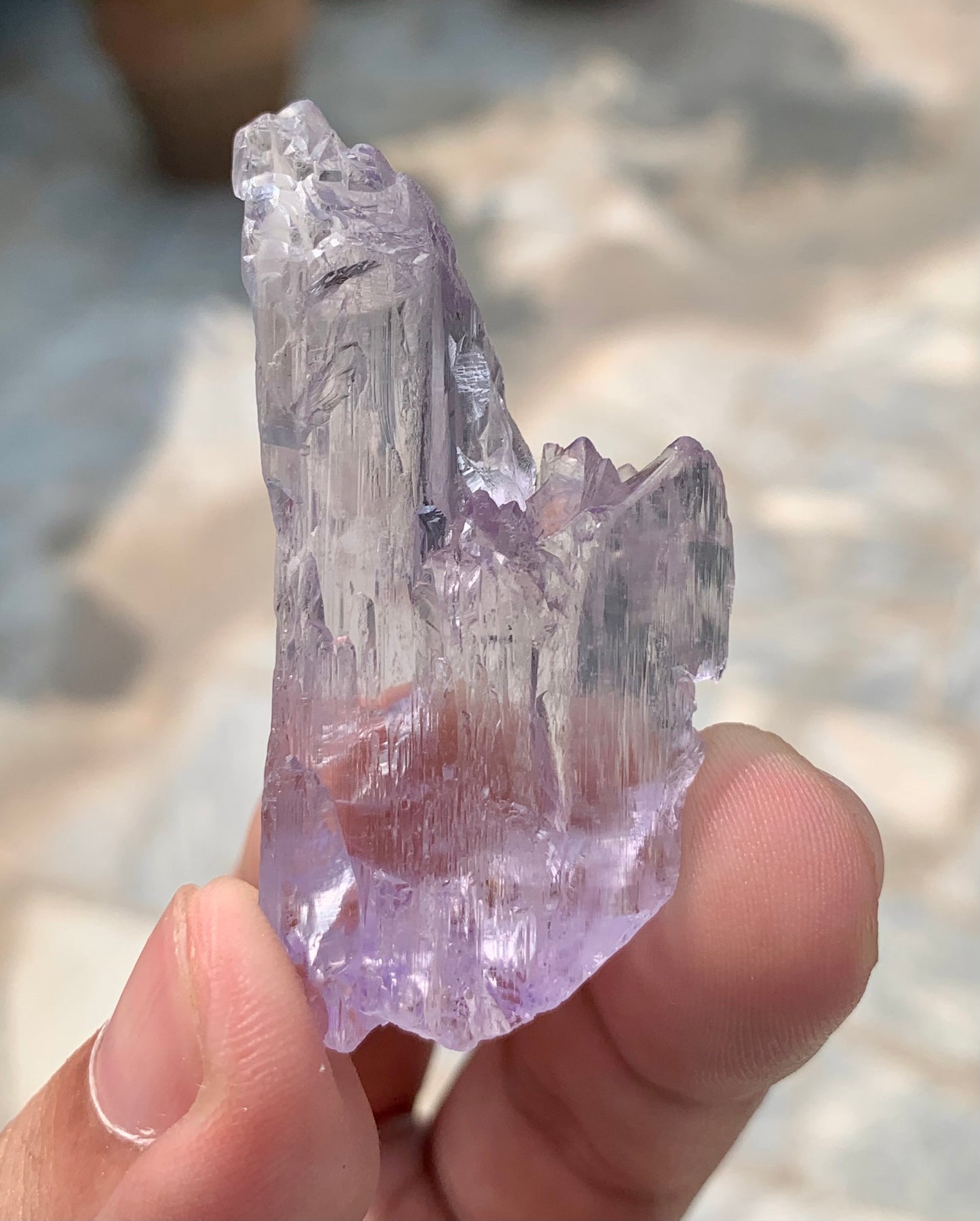 Pink Kunzite Crystal From Afghanistan - 29 Grams