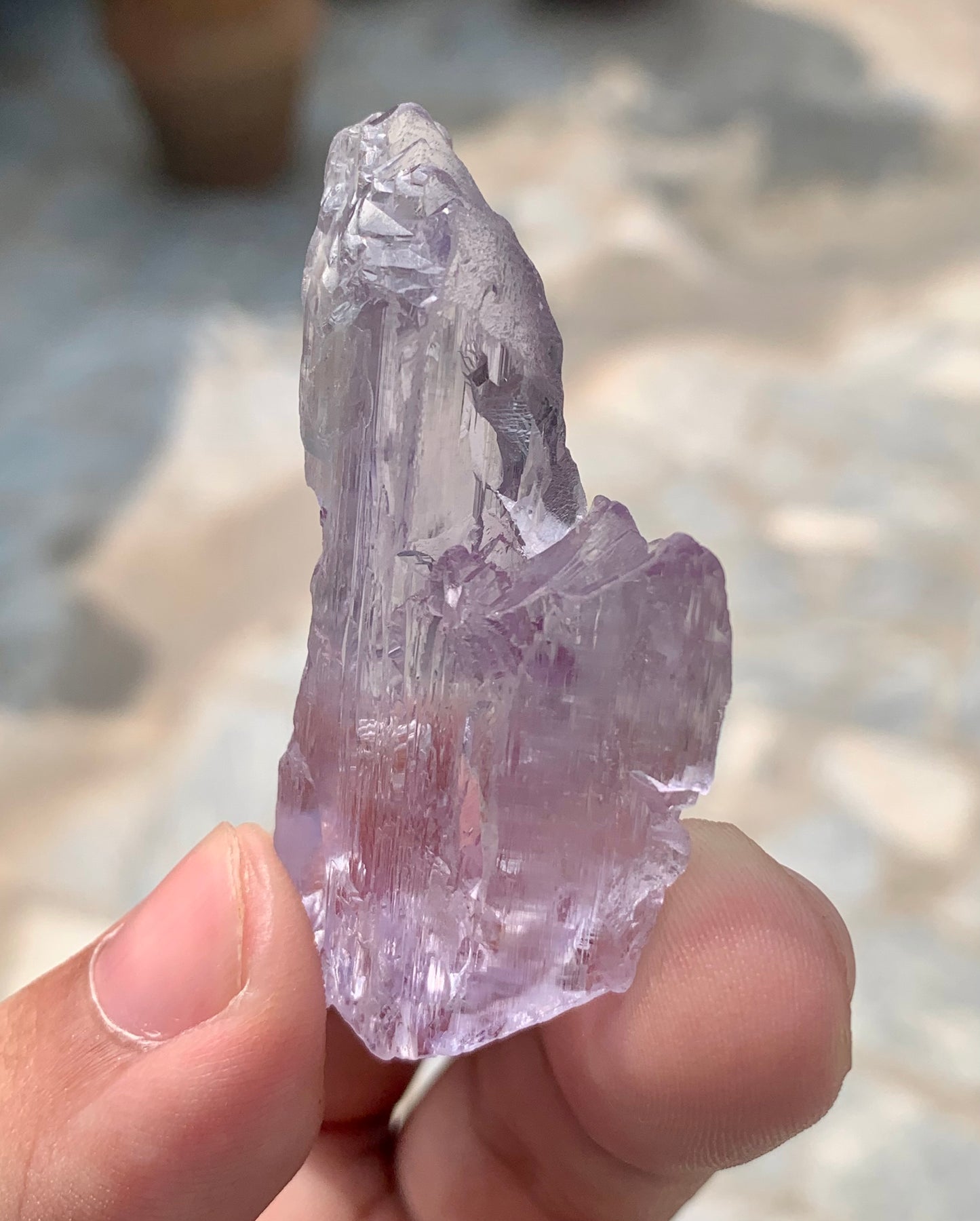 Pink Kunzite Crystal From Afghanistan - 29 Grams