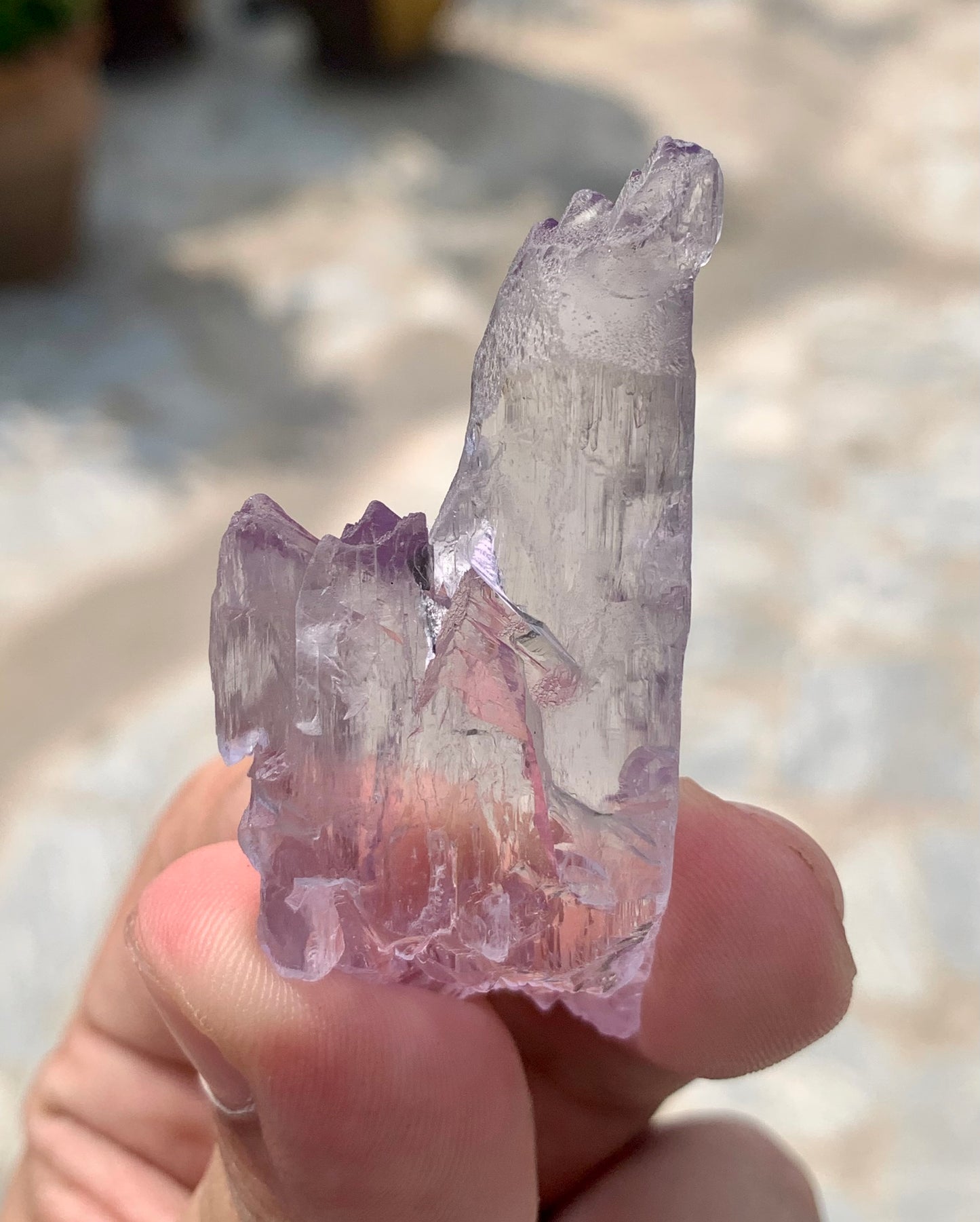 Pink Kunzite Crystal From Afghanistan - 29 Grams