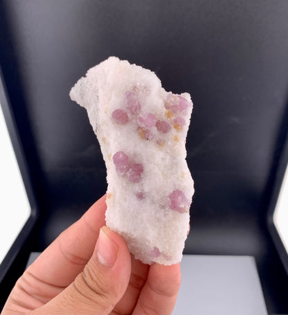 Fluorescent Pink Spinel Crystal On Matrix from Afghanistan - 125 Grams
