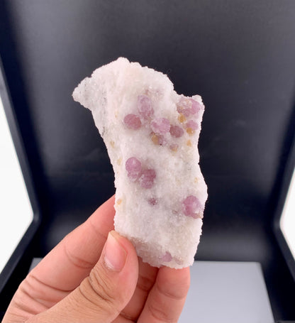 Fluorescent Pink Spinel Crystal On Matrix from Afghanistan - 125 Grams
