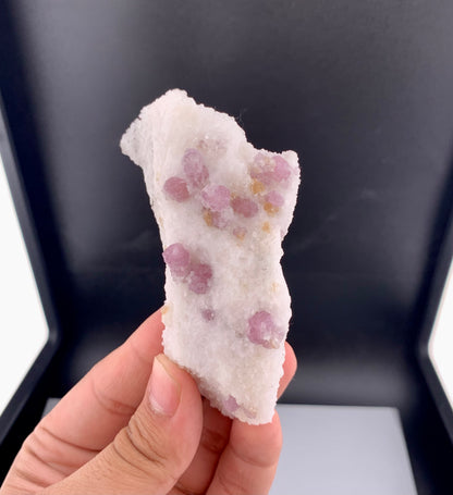 Fluorescent Pink Spinel Crystal On Matrix from Afghanistan - 125 Grams