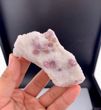 Fluorescent Pink Spinel Crystal On Matrix from Afghanistan - 125 Grams