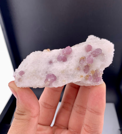 Fluorescent Pink Spinel Crystal On Matrix from Afghanistan - 125 Grams