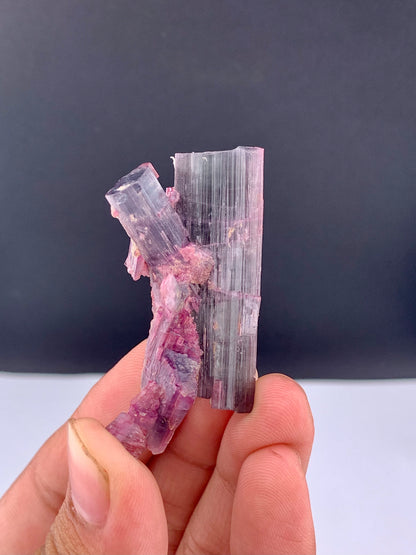 Pink Tourmaline Crystal From Afghanistan - 21 Grams